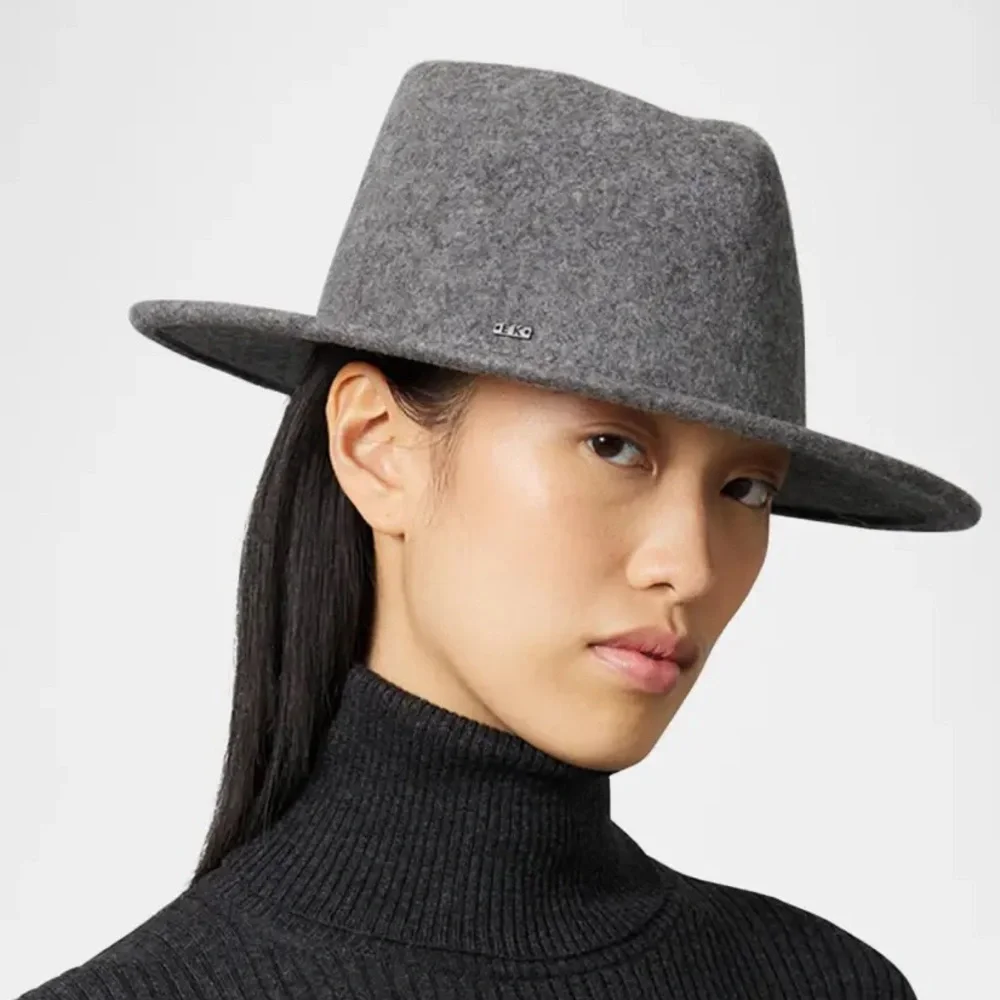 Eugenia Kim Gray Wool Blaine Fedora Hat